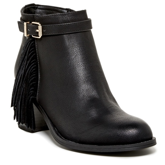 Circus by Sam Edelman Shoes - EUC Circus Sam Edelman Jolie Black Fringe Bootie